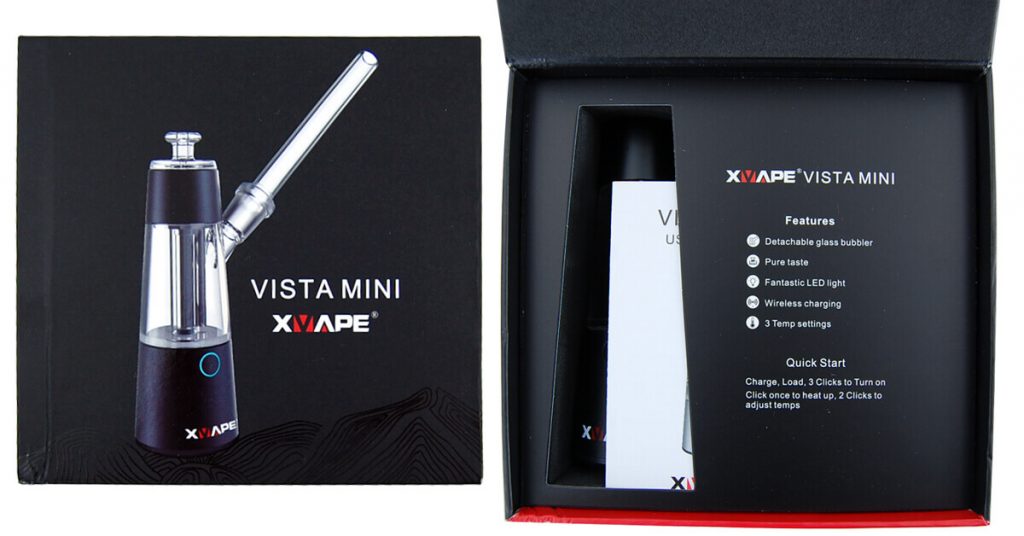 Vaporizér XVAPE Vista Mini - balenie